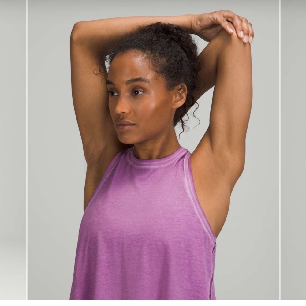 Lululemon // EUC All Tied Up Tank Top
Sublimado Pigment Dye Wisteria Purple SZ 8 - Picture 3 of 7